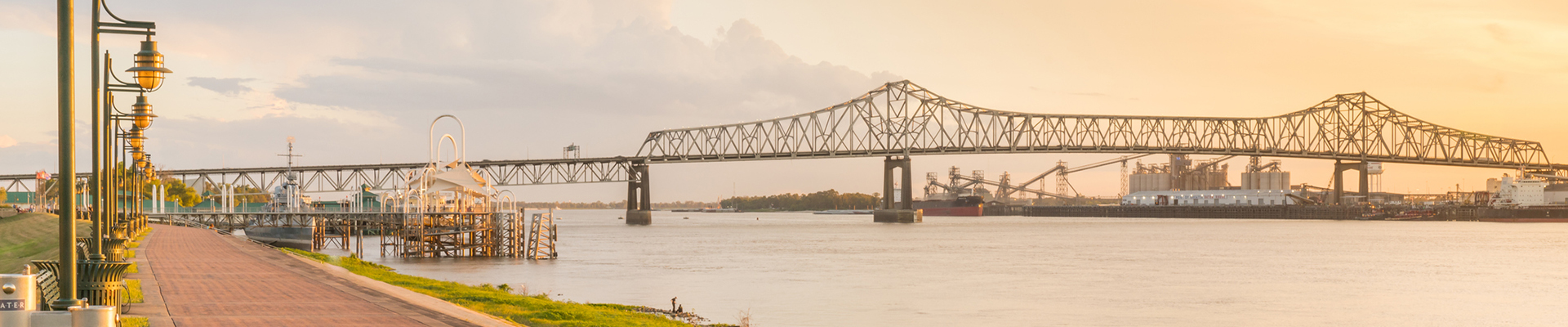 Photo of Baton Rouge Bridge in Louisiana 