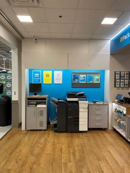store interior - Indianapolis - 96th St inside Meijer
