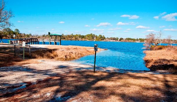 DeFuniak Springs waterfront area