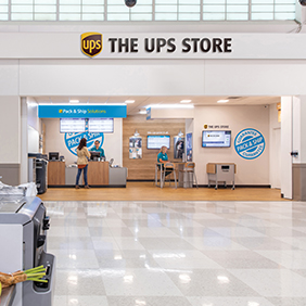 A The UPS Store inside another store