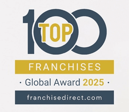 Top 100 Franchises Global Awards 2025 logo